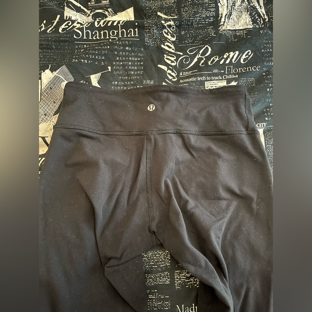 lululemon athletica Black Leggings
